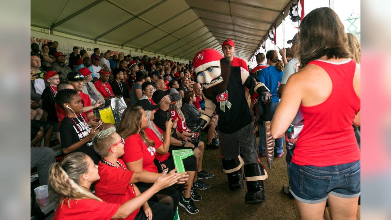 The A-Train] Spent the day out at training camp for the @buccaneers  Military Appreciation Day. It was a great opportunity to meet some of the  fans and shake the hands of those