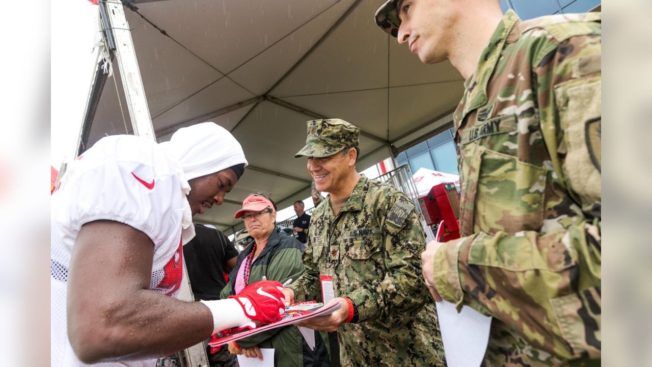 Tampa Bay Buccaneers to Host Military Appreciation Events Throughout  Training Camp