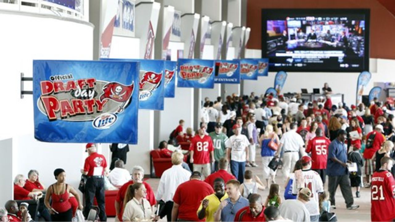 Tampa Bay Buccaneers Official Draft Party presented by Miller Lite — Tampa  Sports Authority