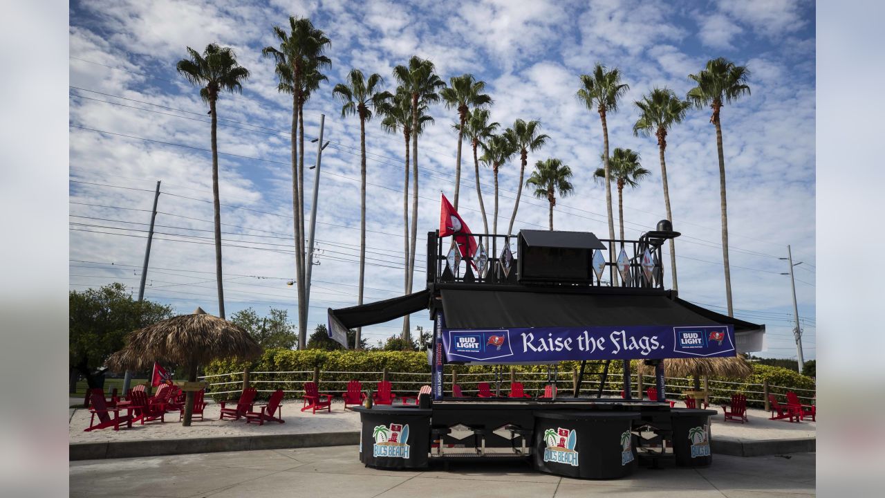 Buccaneers Unveil Bucs Beach at Raymond James Stadium