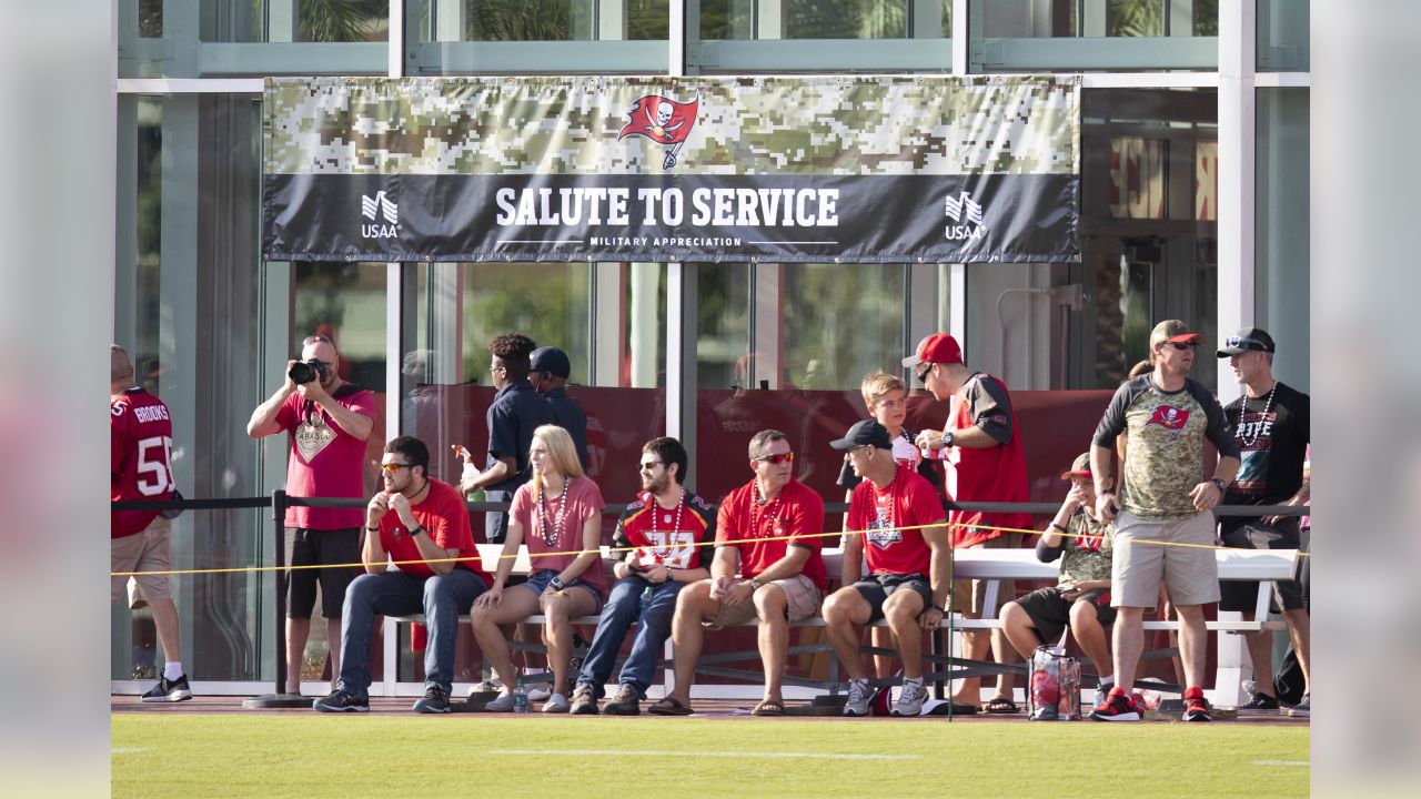 MILITARY DAY AT TRAINING CAMP PRESENTED BY USAA - Blue Star Neighborhood