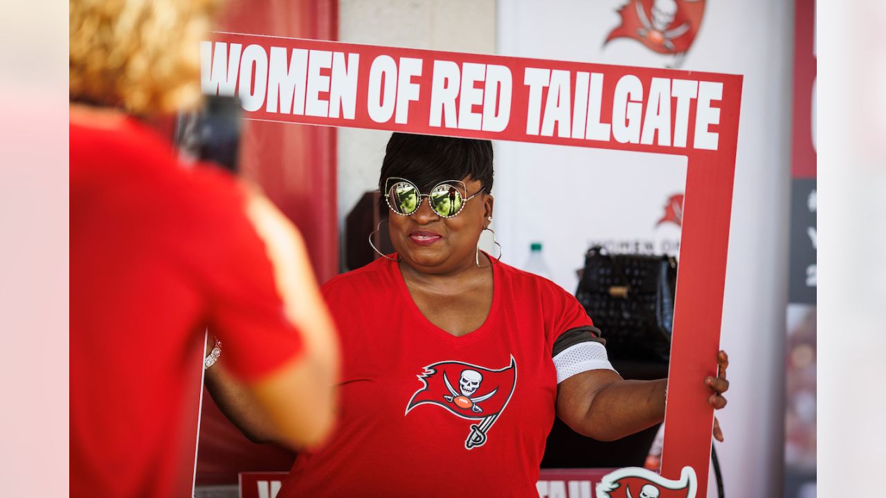 Tampa Bay Buccaneers Tailgate Experience  2021 Women of Red Tailgate  Raymond James Stadium 