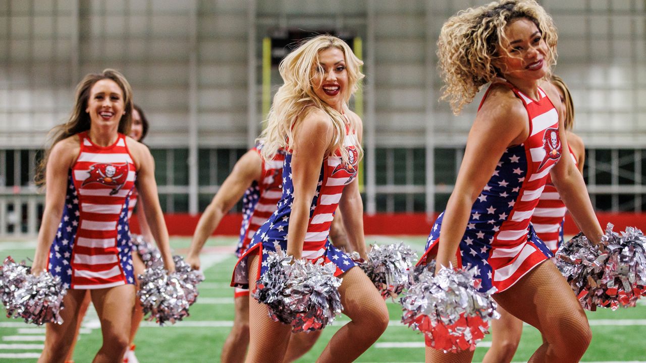 Bucs Cheerleaders Reveal New Uniforms