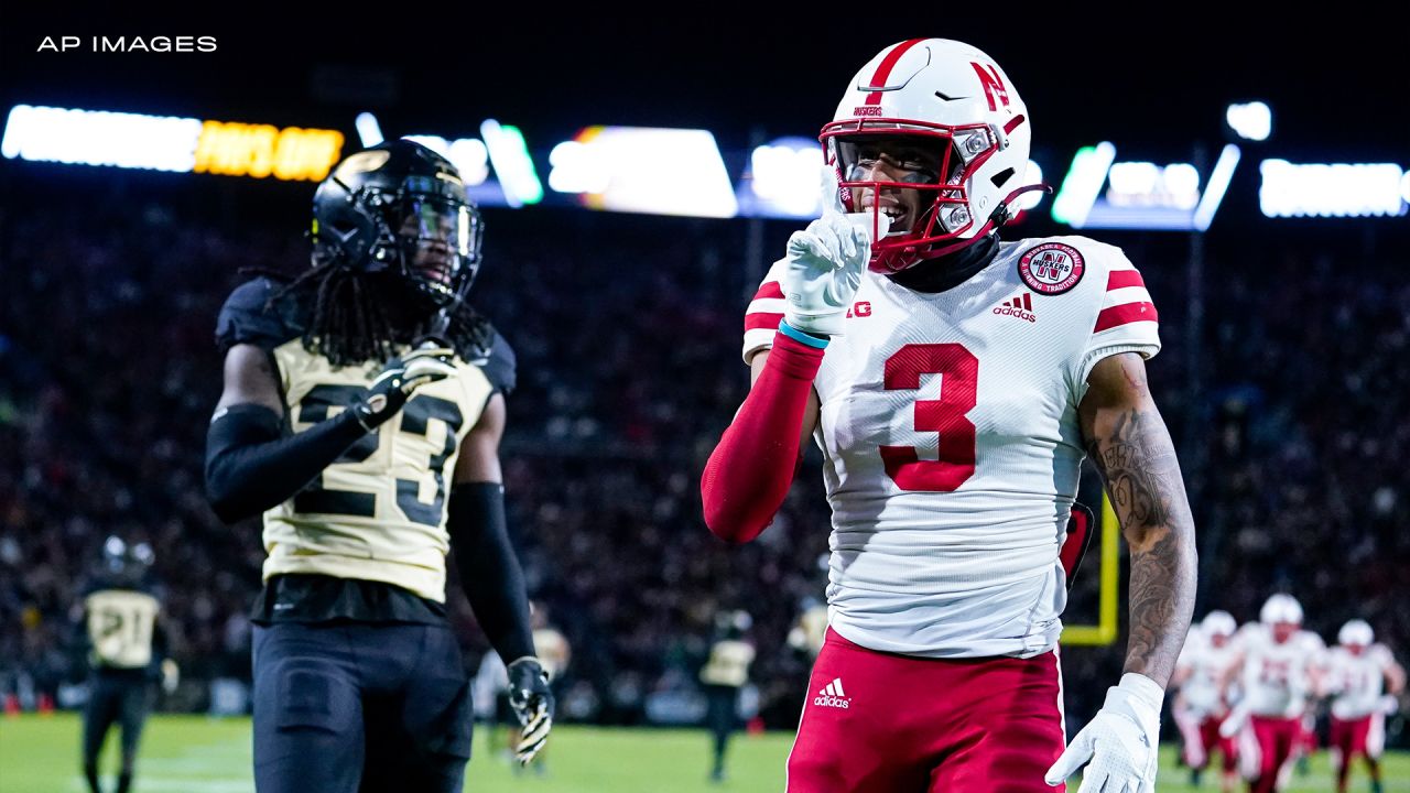 Trey Palmer: Nebraska football star receiver reacts to getting taken by Tampa  Bay Bucs in NFL Draft