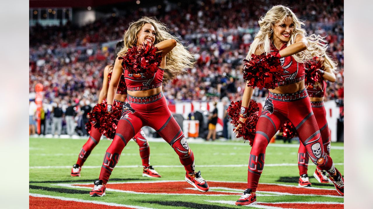 Bucs Cheerleaders Photos from Ravens vs. Bucs Game