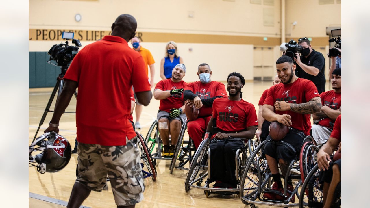 We can do anything': Buccaneers wheelchair football team excited for  inaugural season in 'Champa Bay'