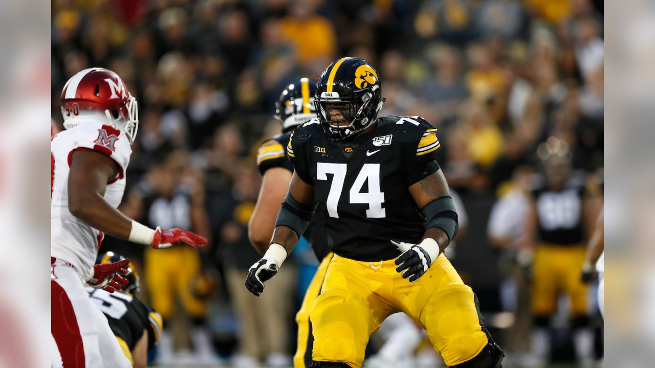 Iowa's Tristan Wirfs taken by Buccaneers with No. 13 pick in NFL Draft