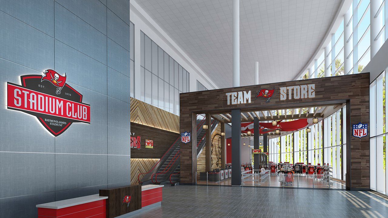 Photos: Buccaneers' New Team Store