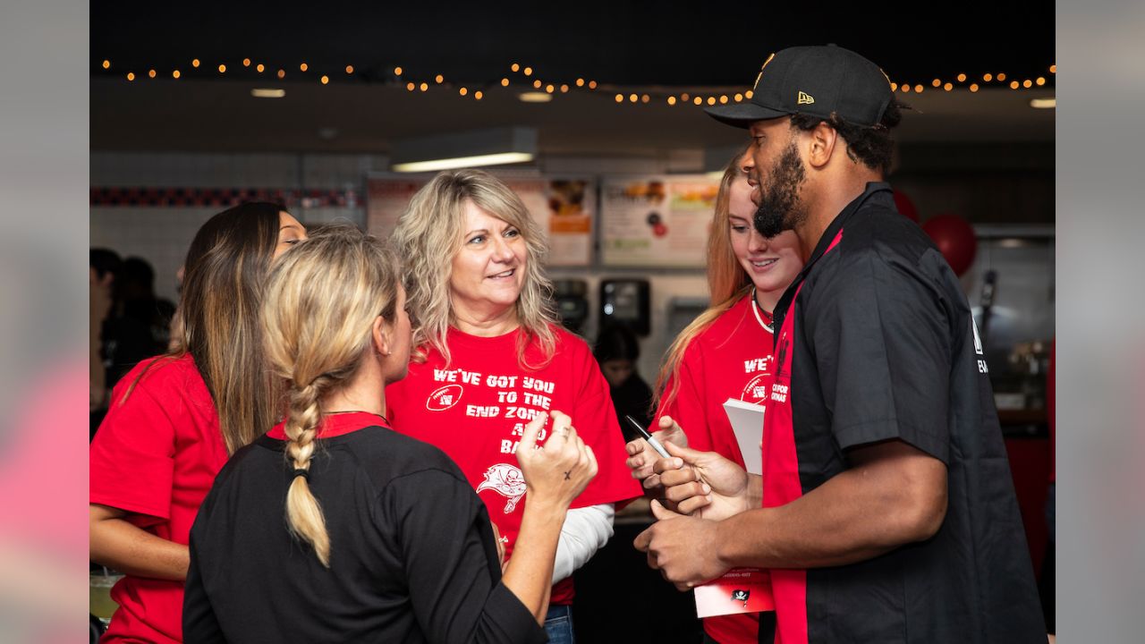 VIDEO: Mike Evans gifts entire team scooters for the holidays