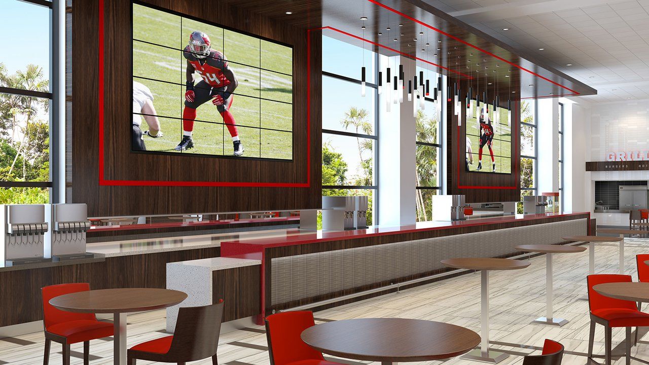 The Buccaneers Have Plenty of New Amenities at Raymond James for