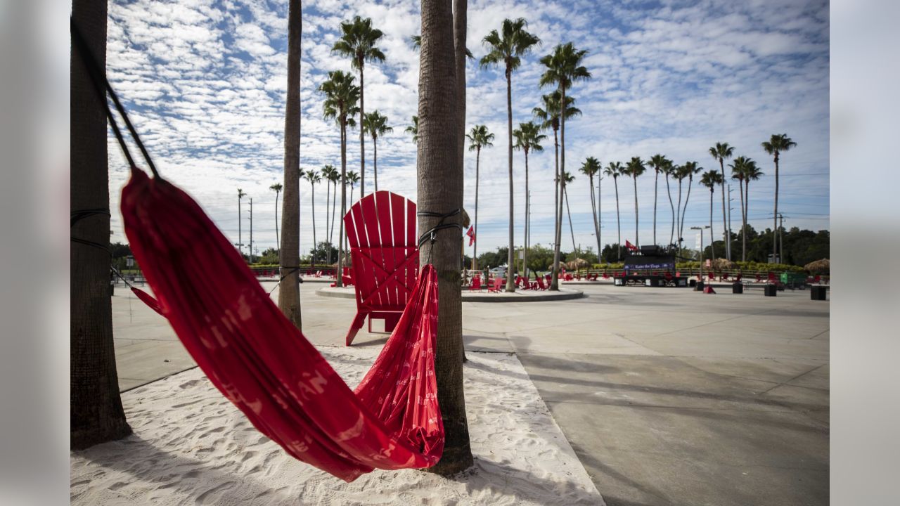 Buccaneers Unveil Bucs Beach at Raymond James Stadium