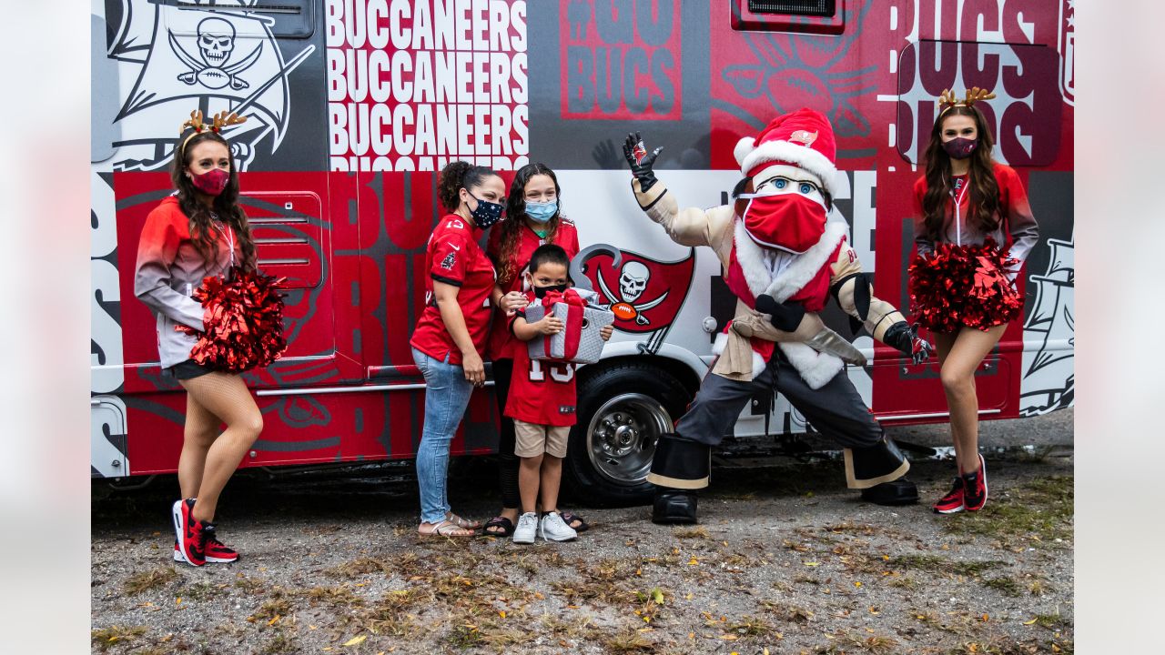 Buccaneers Bring Holiday Cheer for All in the Tampa Bay Community