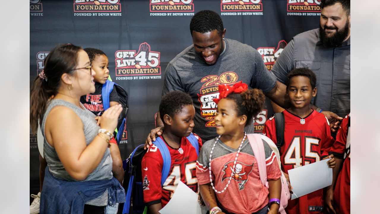 Photo gallery: Devin White gives back