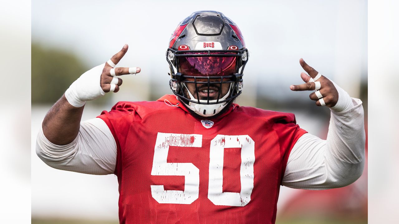 Vita Vea #50 Bucs Creamsicle Jersey 2022