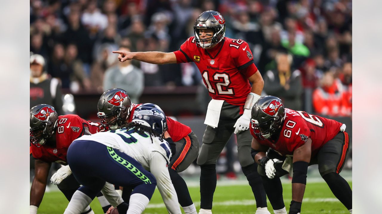 Allianz Arena Unsigned Seattle Seahawks vs. Tampa Bay Buccaneers Photograph