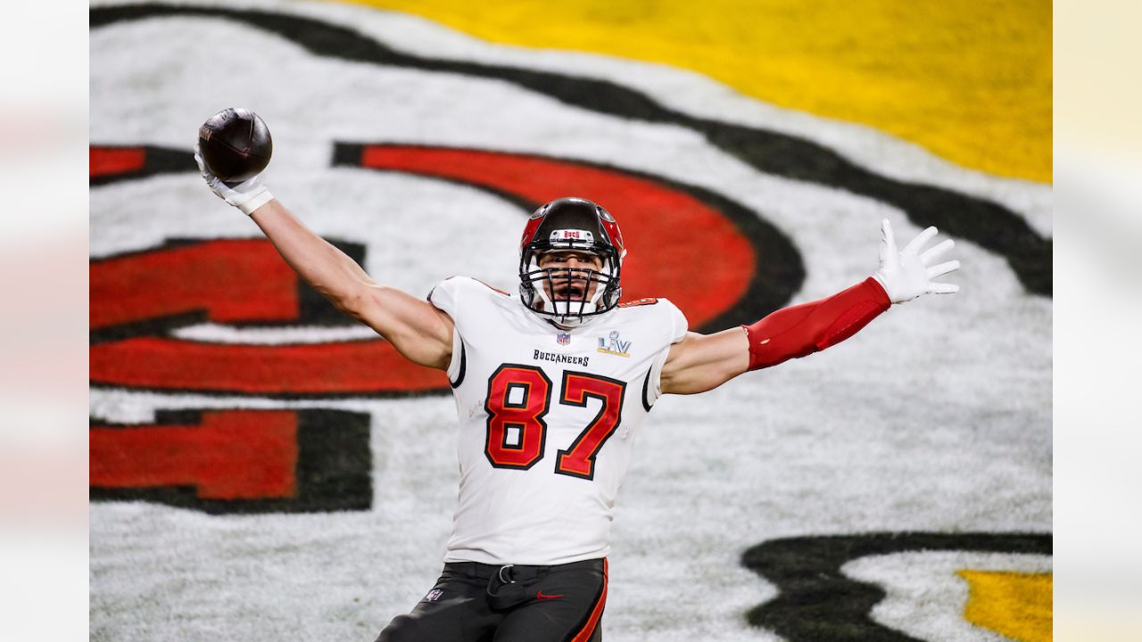 Rob Gronkowski in his Buccaneers Uniforms — UNISWAG