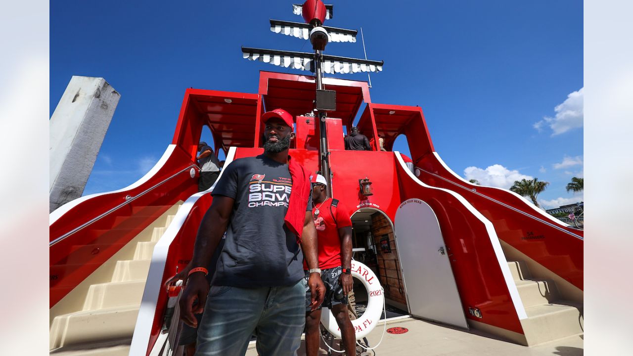 Oyo Sports Tampa Bay Buccaneers Parade Vehicle