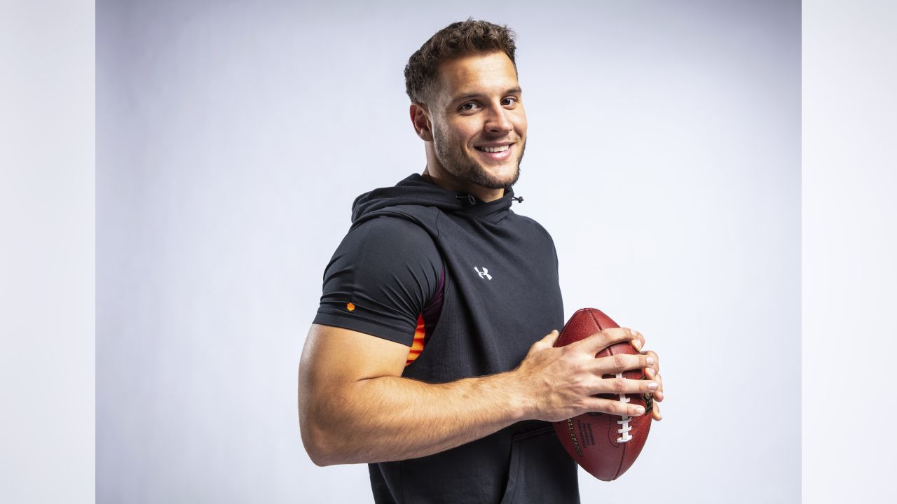 Nick Bosa, the NFL draft's best prospect, is itching to return to