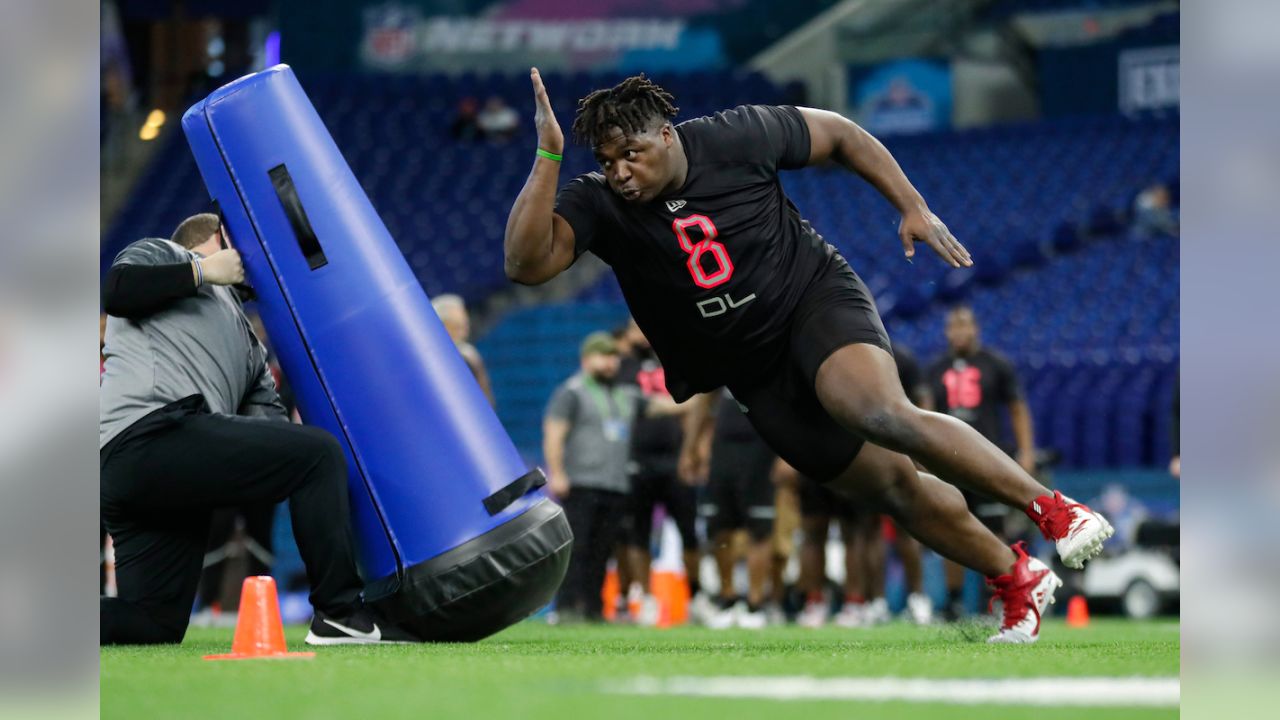 Khalil Davis Runs 4.75 Second 40-Yard Dash at Combine