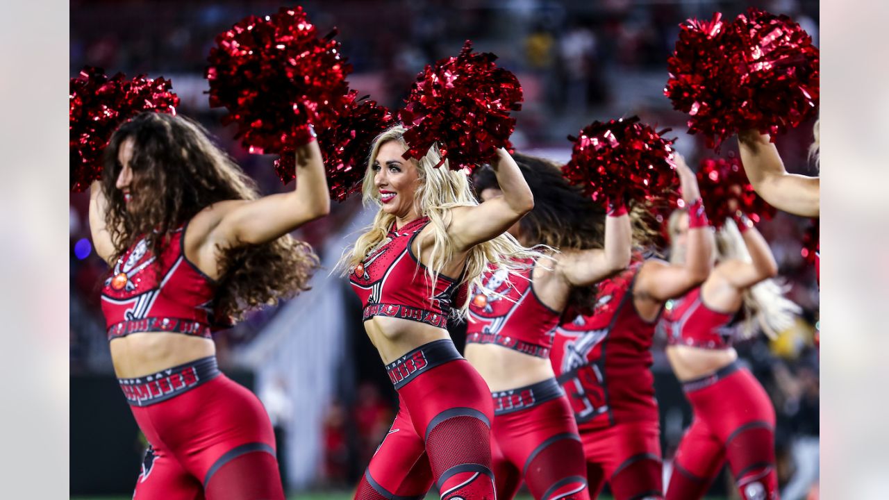 Bucs Cheerleaders Photos from Ravens vs. Bucs Game