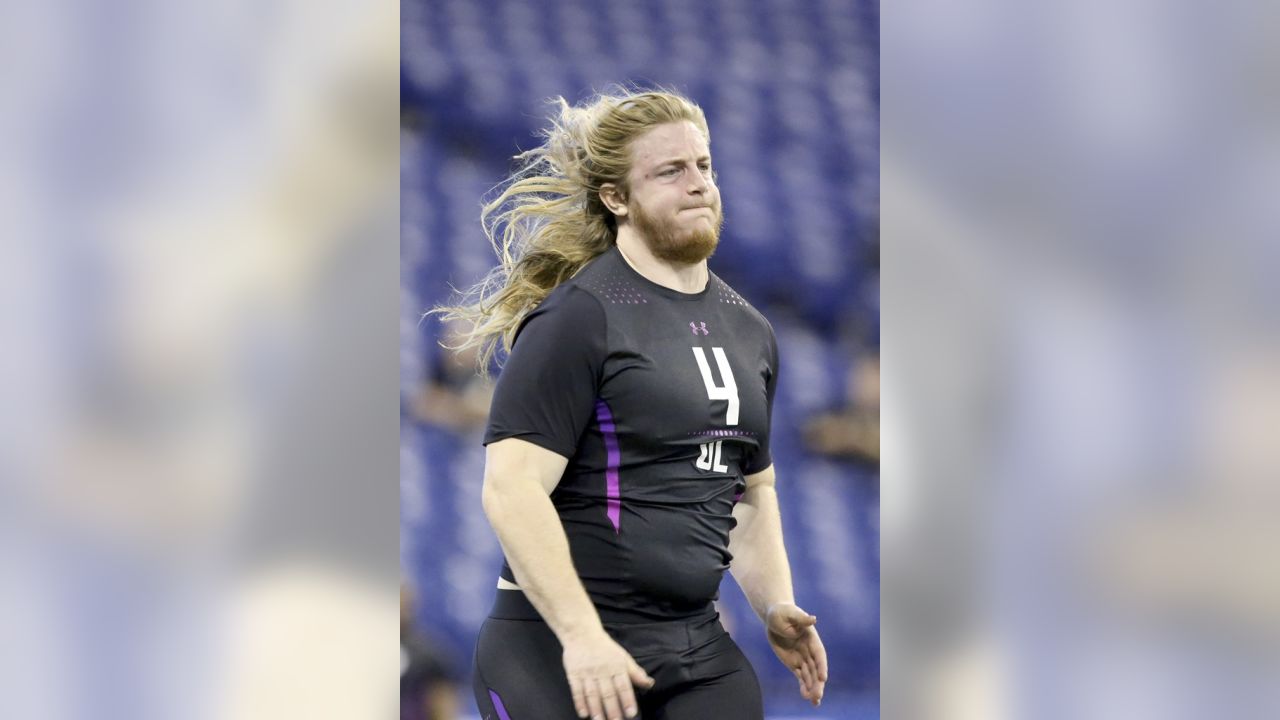 Tampa Bay Buccaneers offensive guard Alex Cappa plays during the first half  of an NFL football game against the Detroit Lions, Sunday, Dec. 15, 2019,  in Detroit. (AP Photo/Duane Burleson Stock Photo 