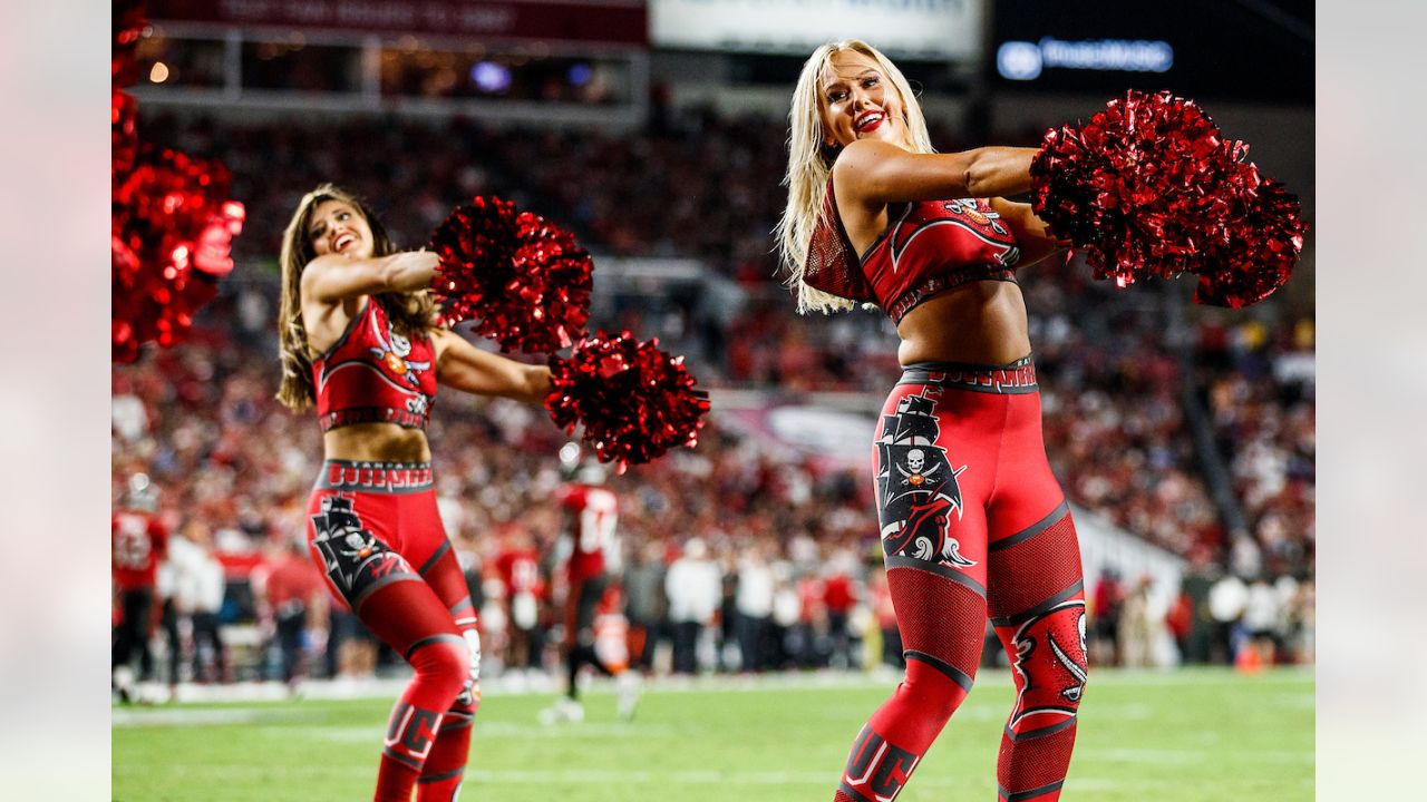 Bucs Cheerleaders Photos from Ravens vs. Bucs Game