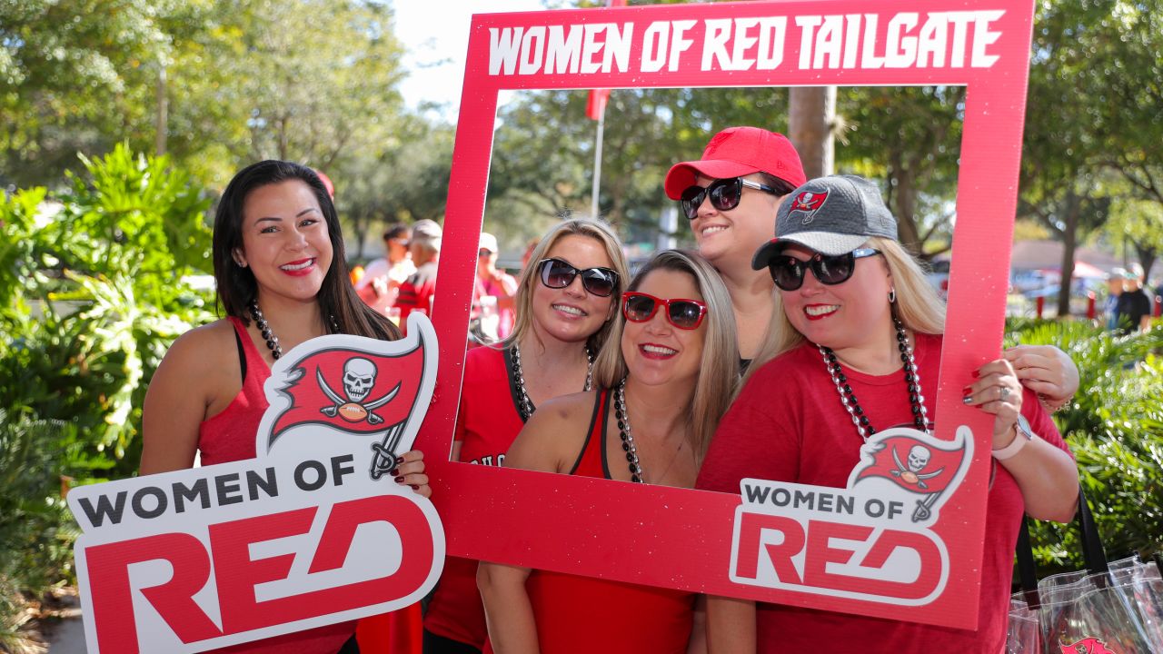 Woman of Red: Local chosen as Bucs Fan of the Year