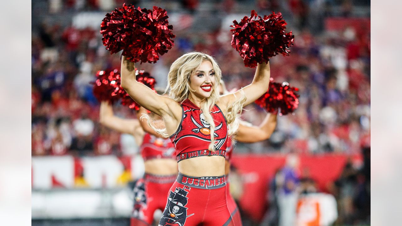 Bucs Cheerleaders Photos from Ravens vs. Bucs Game