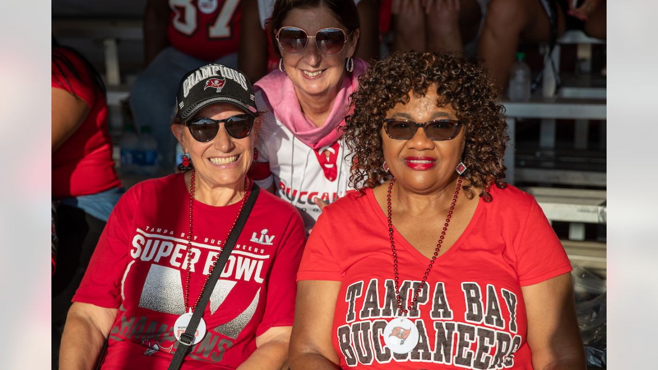 Woman of Red: Local chosen as Bucs Fan of the Year