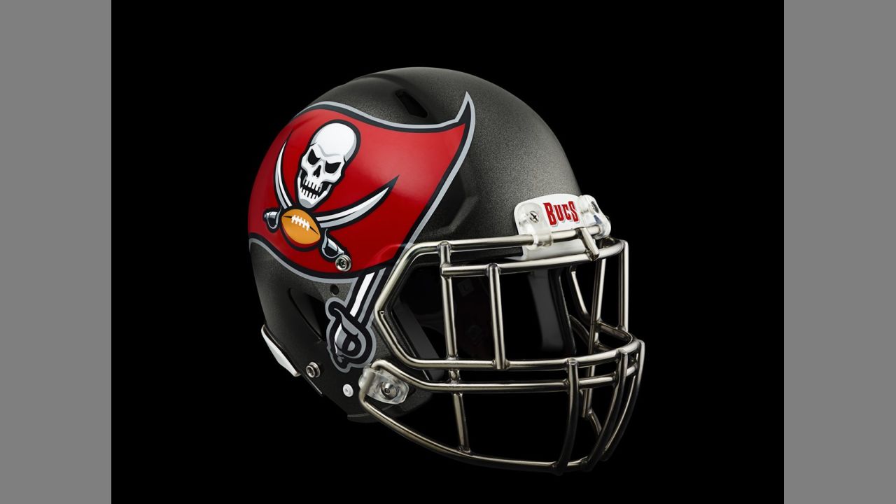 Buccaneers reveal new helmet, logo for next season