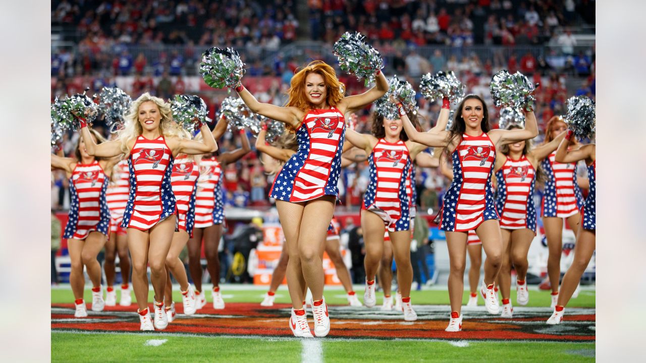 Bucs Cheerleaders Photos from Giants vs. Bucs Game