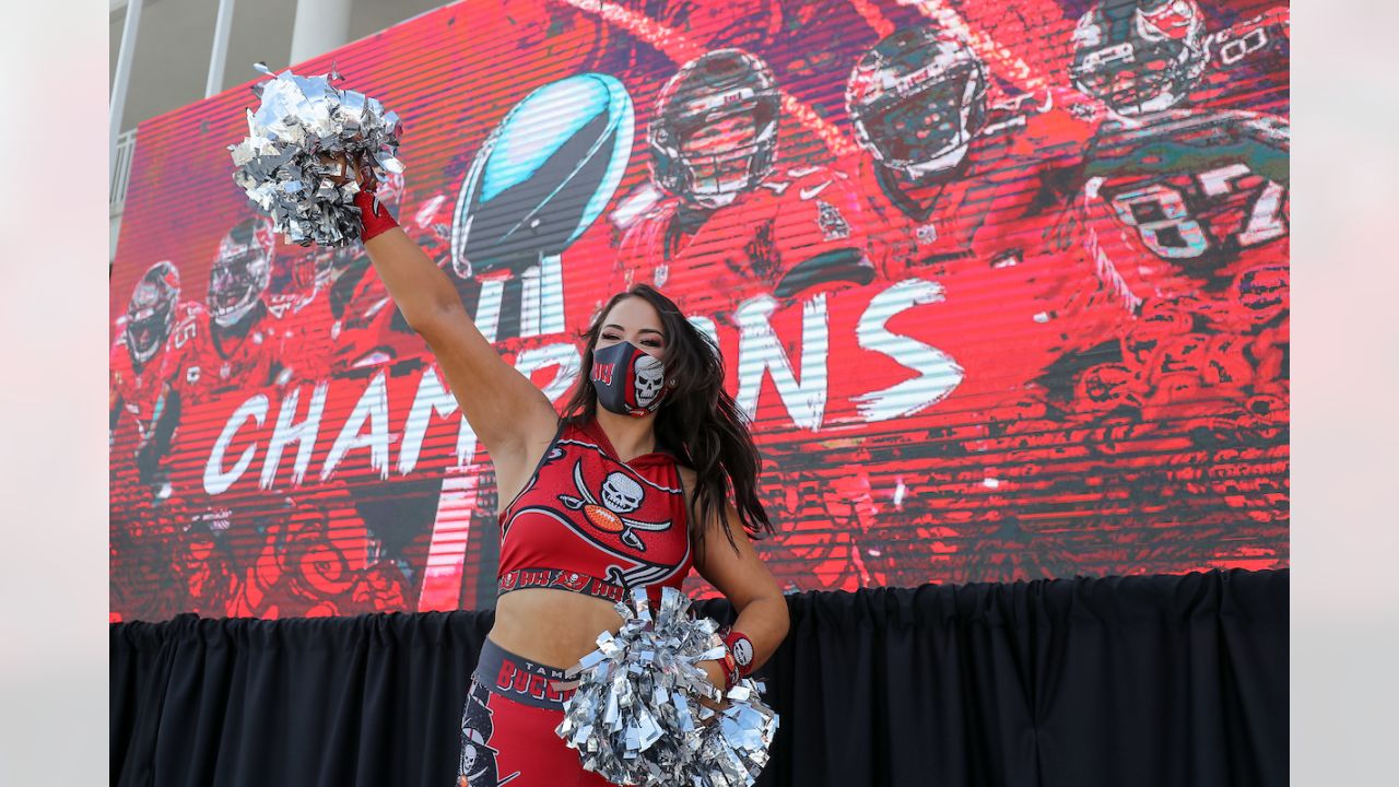 Bucs Cheerleaders Photos from Super Bowl LV & Boat Parade