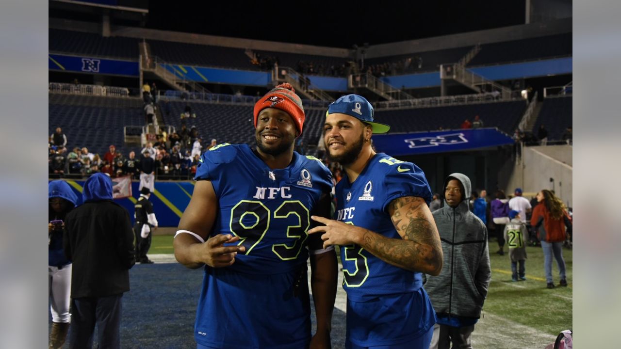 Bucs' McCoy, Evans take part in Pro Bowl skills competition