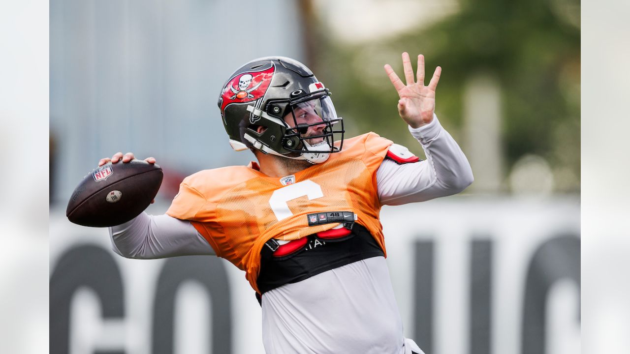 How Baker Mayfield fared in his first training camp practice with