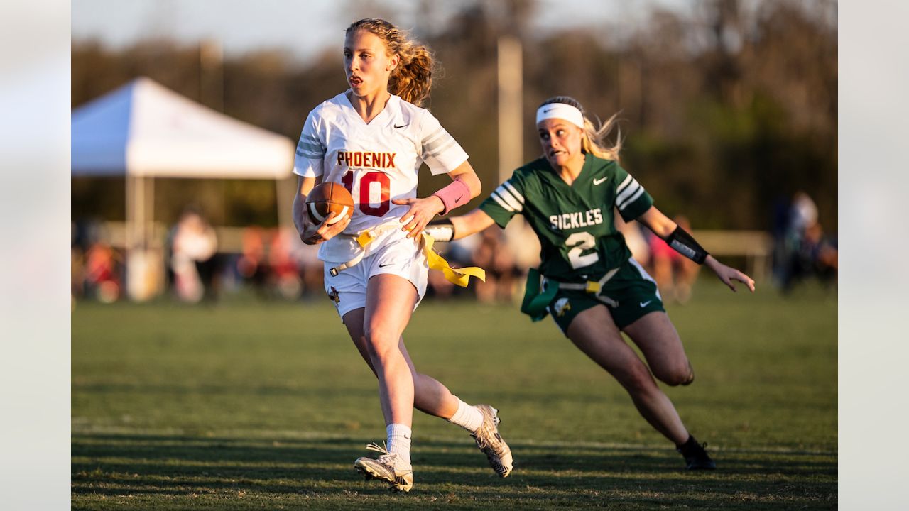 Tampa Bay Buccaneers Girls Flag Football Preseason Classic - Tara  Battiato/Darcie Glazer Kassewitz 