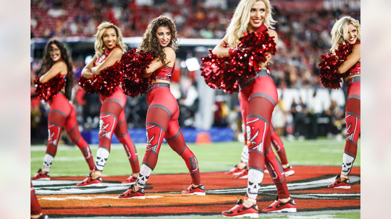 Bucs Cheerleaders Photos from Ravens vs. Bucs Game