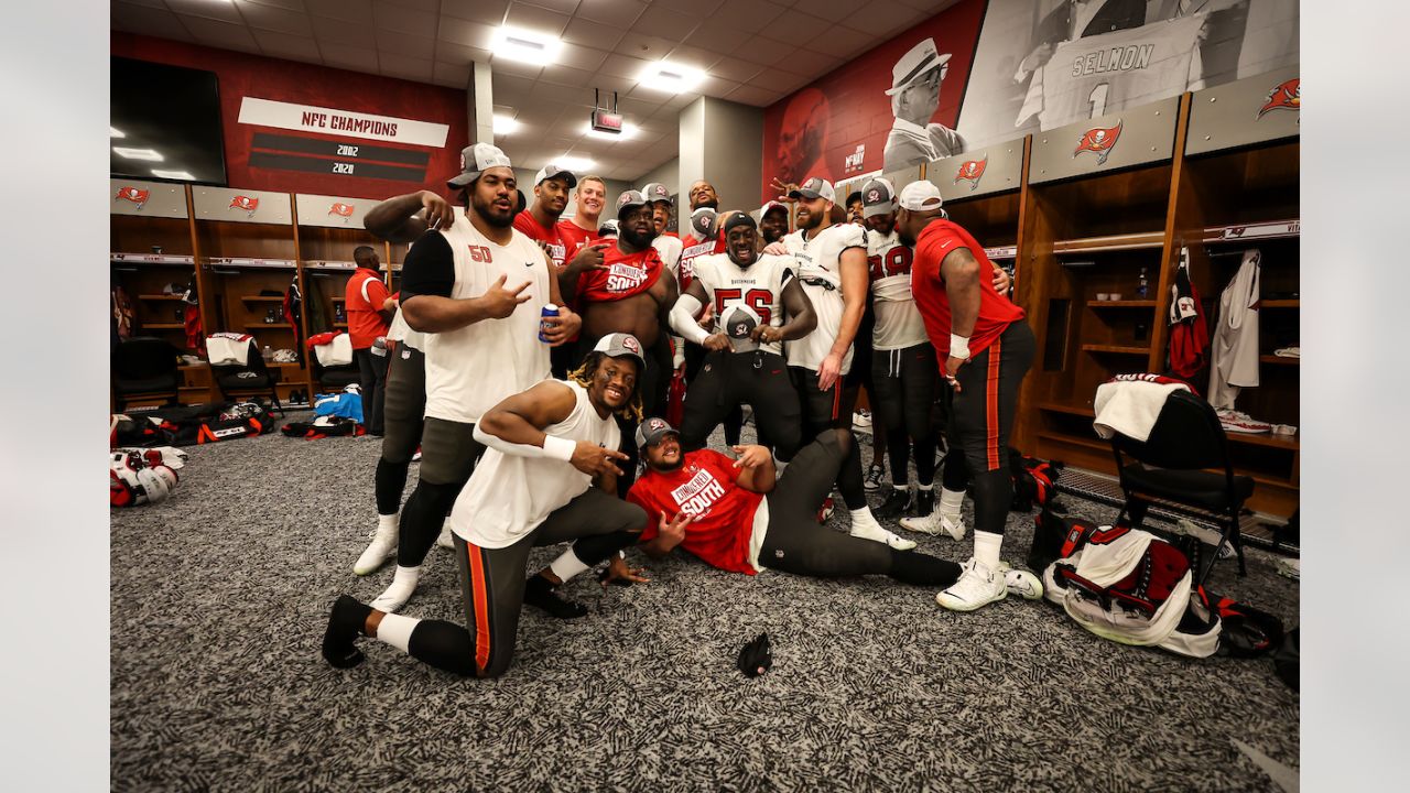 Bucs Celebrate NFC South Title Win, Playoff Berth Gallery