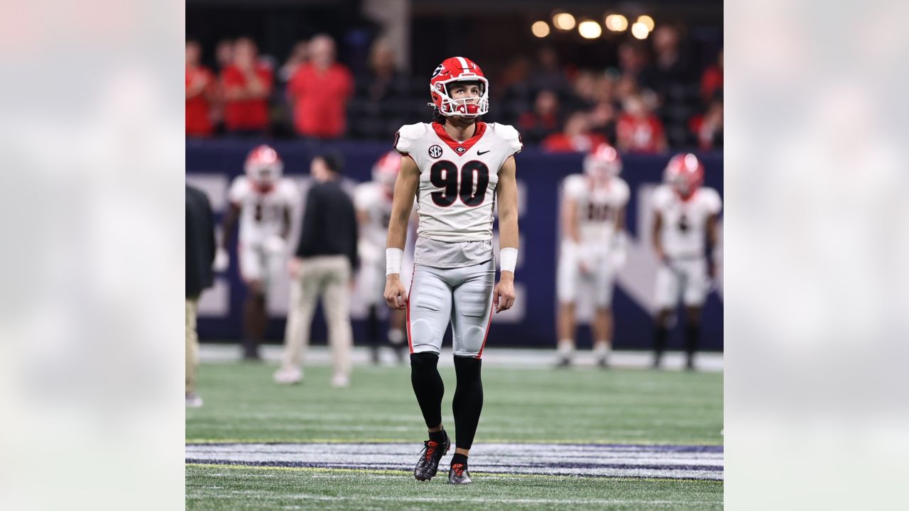 Punter Jake Camarda runs official 4.56-second 40-yard dash at 2022