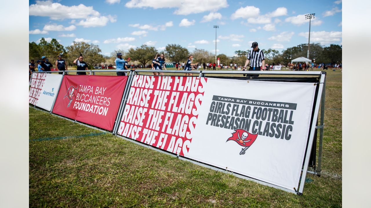 Tampa Bay Buccaneers Foundation on X: The schedule for the 4th annual  Girls Flag Football Preseason Classic is set! Kicking off Thursday We  can't wait to watch nearly 1,500 athletes compete! #GoBucs @