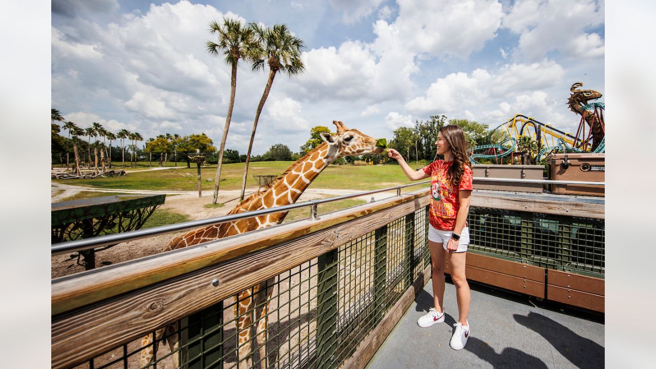 Sean Murphy-Bunting Rides Rollercoasters, Feeds Giraffes at Busch