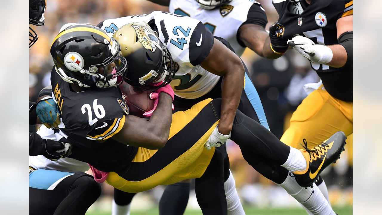 Pittsburgh Steelers running back Le'Veon Bell (26) runs to the