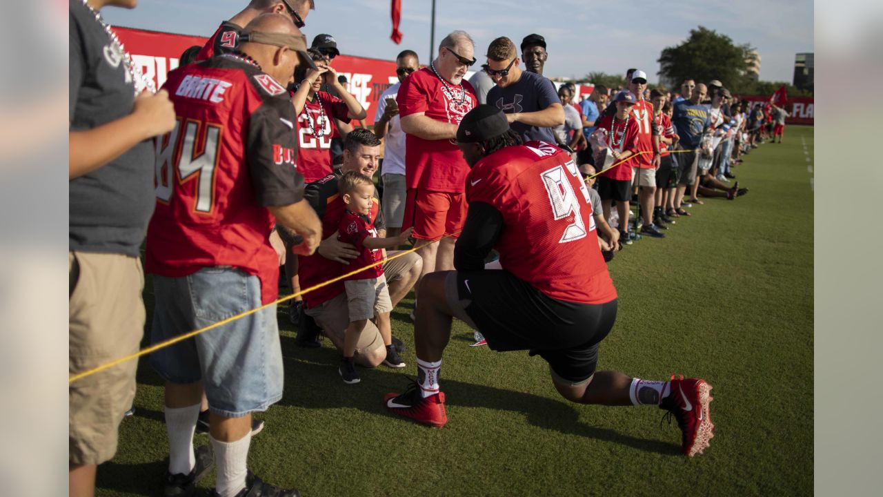 Sights and scenes from Military Day at Bucs training camp