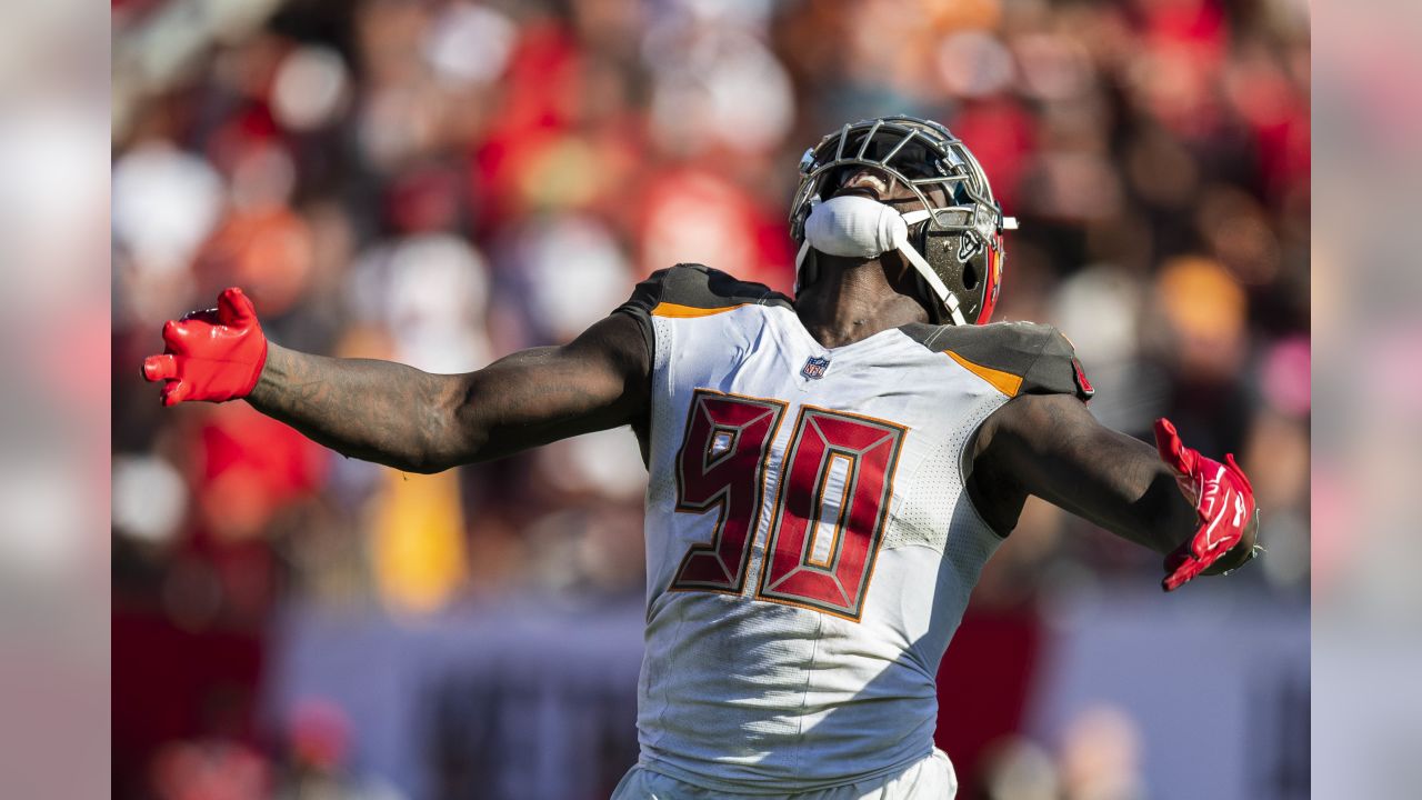 Bucs OLB Jason Pierre-Paul only NFL player with multiple sacks,  interceptions and forced fumbles this season, never wants to miss a snap