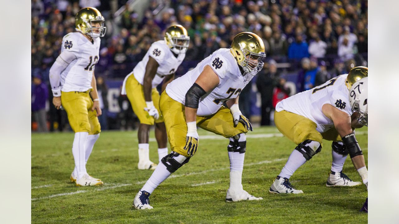 Former Gateway/Notre Dame OL Robert Hainsey Drafted by Tampa Bay