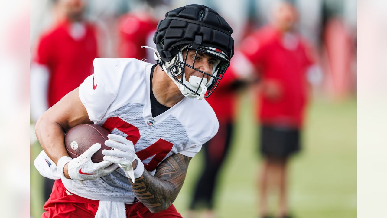 Tampa, USA. 08th Aug, 2023. Tampa, Florida, USA, August 8, 2023, Tampa Bay  Buccaneers player Ryan Miller #81 during a Training Camp at Advent Health  Training Center . (Photo by Marty Jean-Louis/Sipa