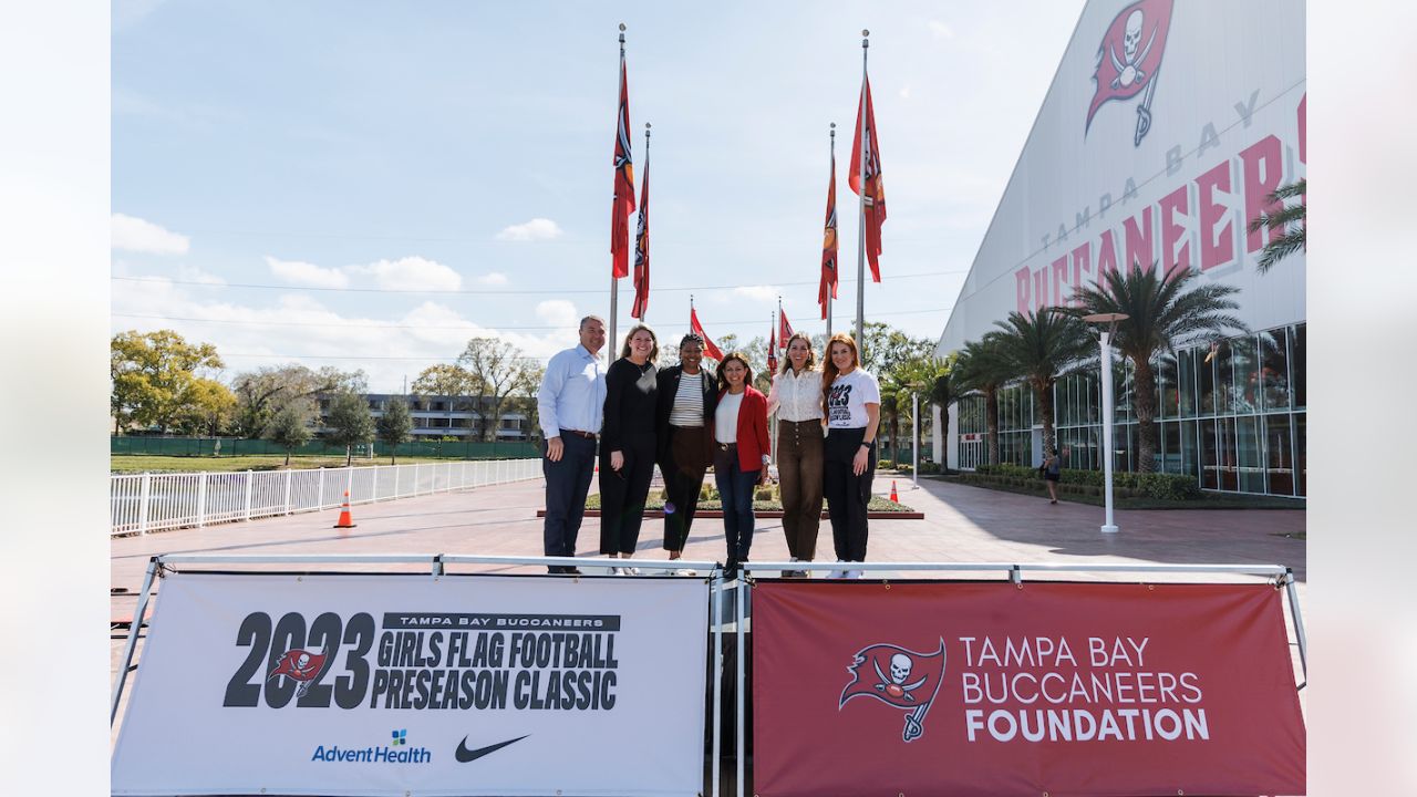 Tampa Bay Buccaneers Foundation on X: The schedule for the 4th annual  Girls Flag Football Preseason Classic is set! Kicking off Thursday We  can't wait to watch nearly 1,500 athletes compete! #GoBucs @