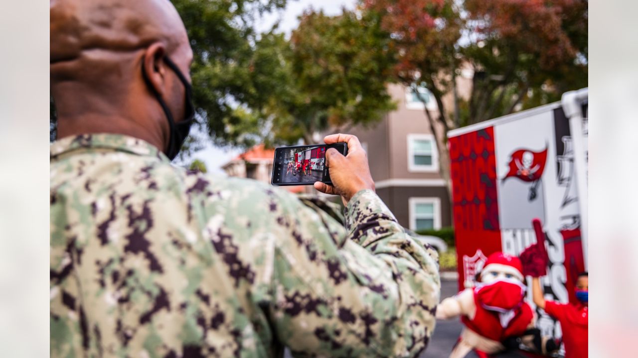 Military Families in Tampa Bay Honored During Annual NFL Salute to Service  Game By the NFL, Tampa Bay Buccaneers, Schwarzkopf Family and the USO • USO  Southeast