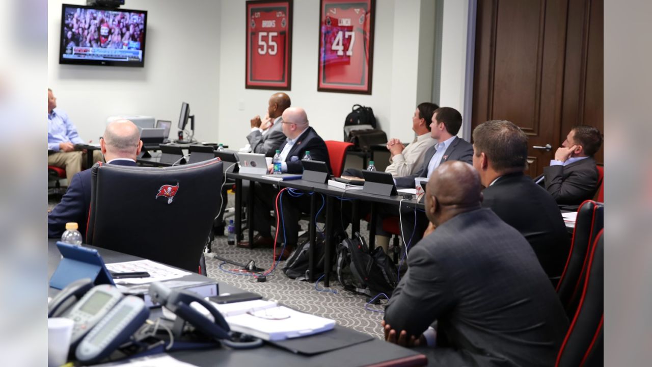 Tampa Bay Buccaneers - Draft Room sights.