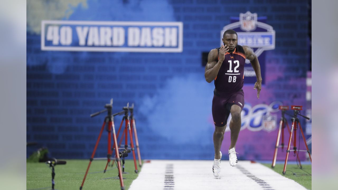 Fastest 40 time at the 2019 NFL combine: Zedrick Woods of Ole Miss runs a  4.29 