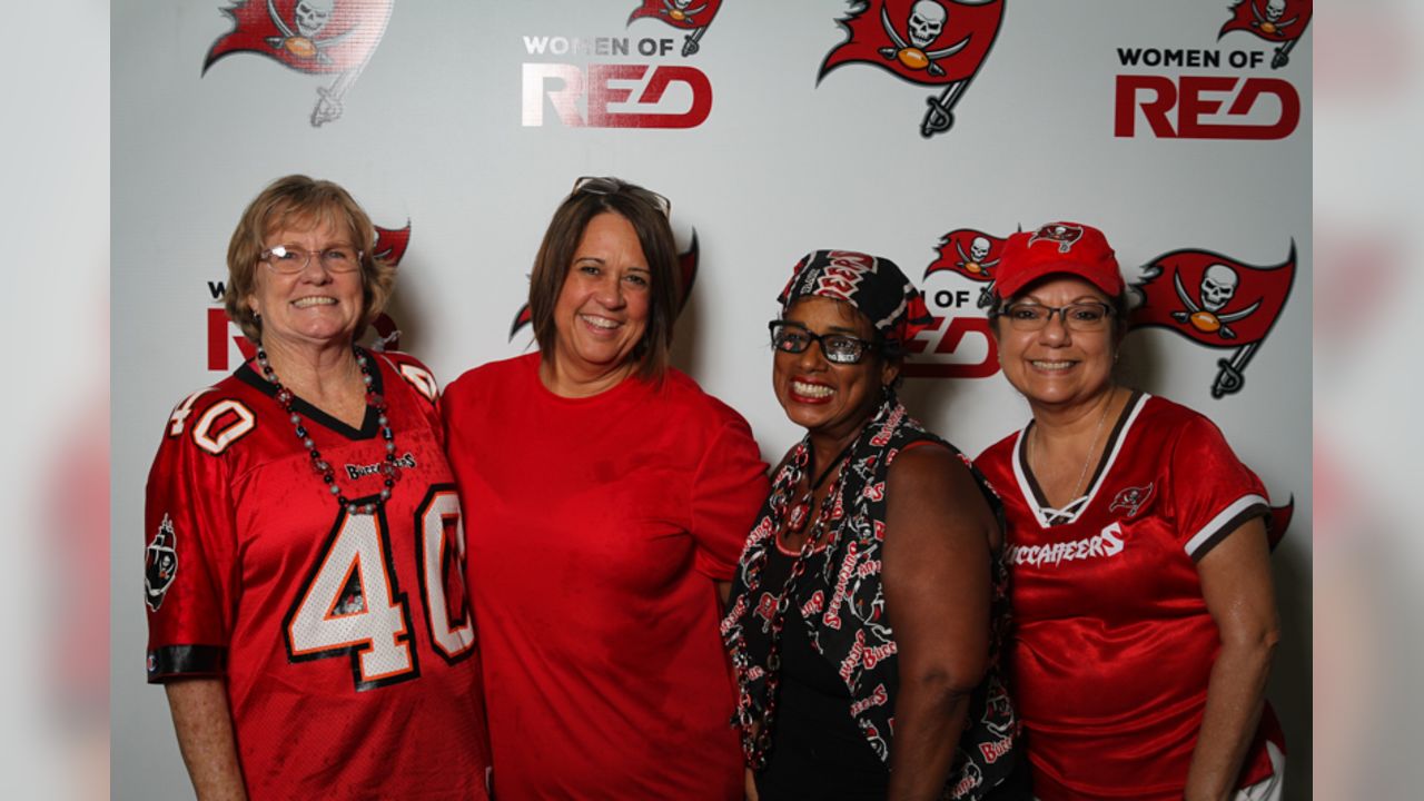 Bucs' annual Women of RED preseason party attracts nearly 2,000